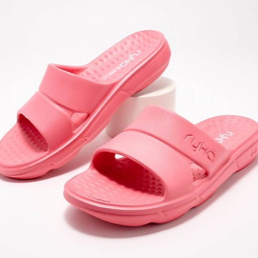 Ryka Ultimate Recovery Molded Slide Sandals - Restore Slide Sandal